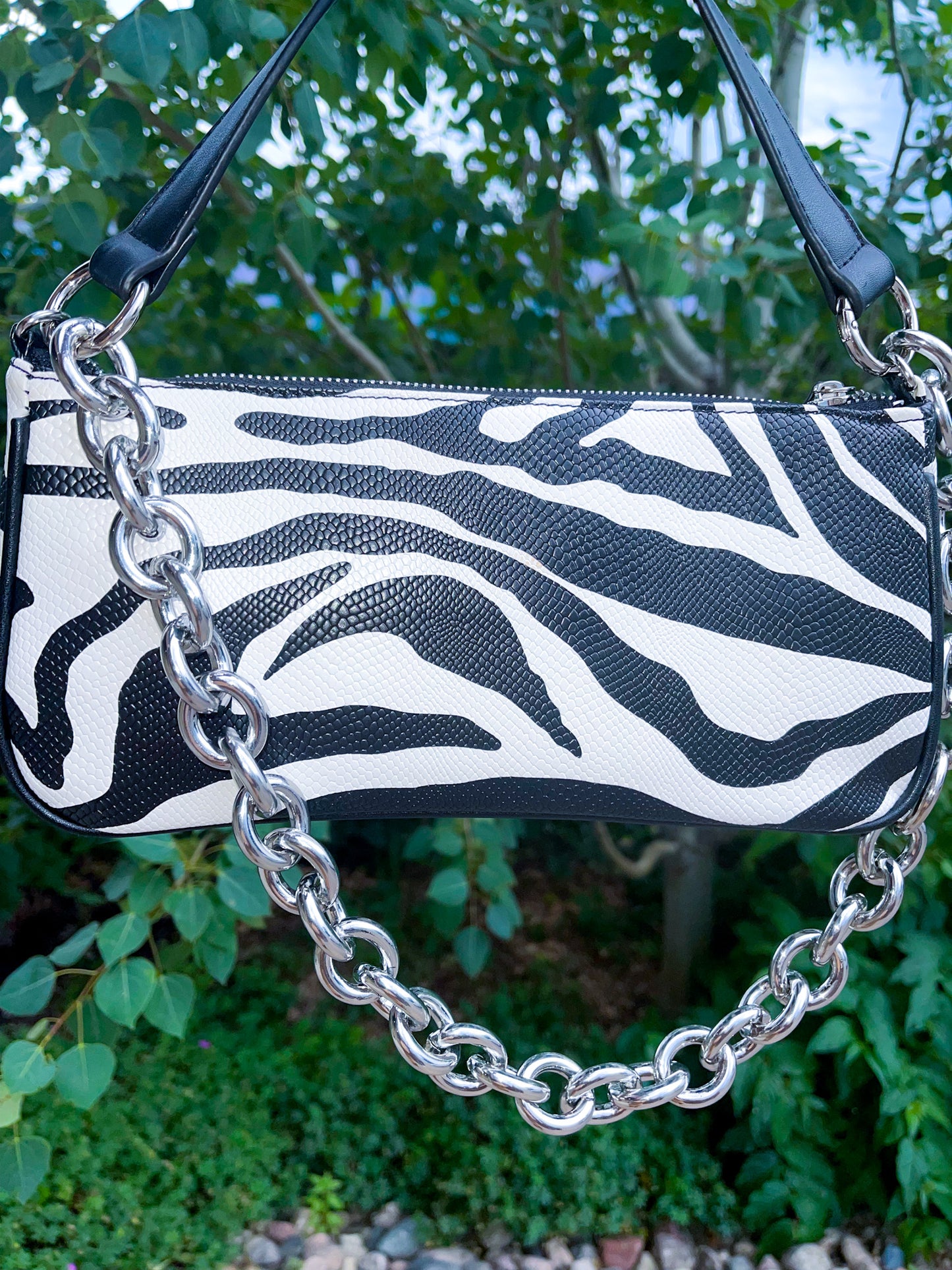 Zebra handbag